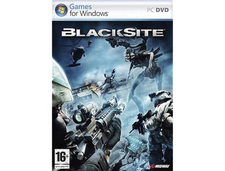 Videogame Blacksite Tiro Fps Versão em Caixa