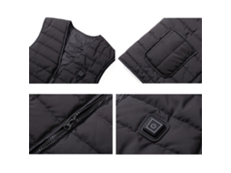 Colete Aquecido Polar Fleece com USB | S/MARCA
