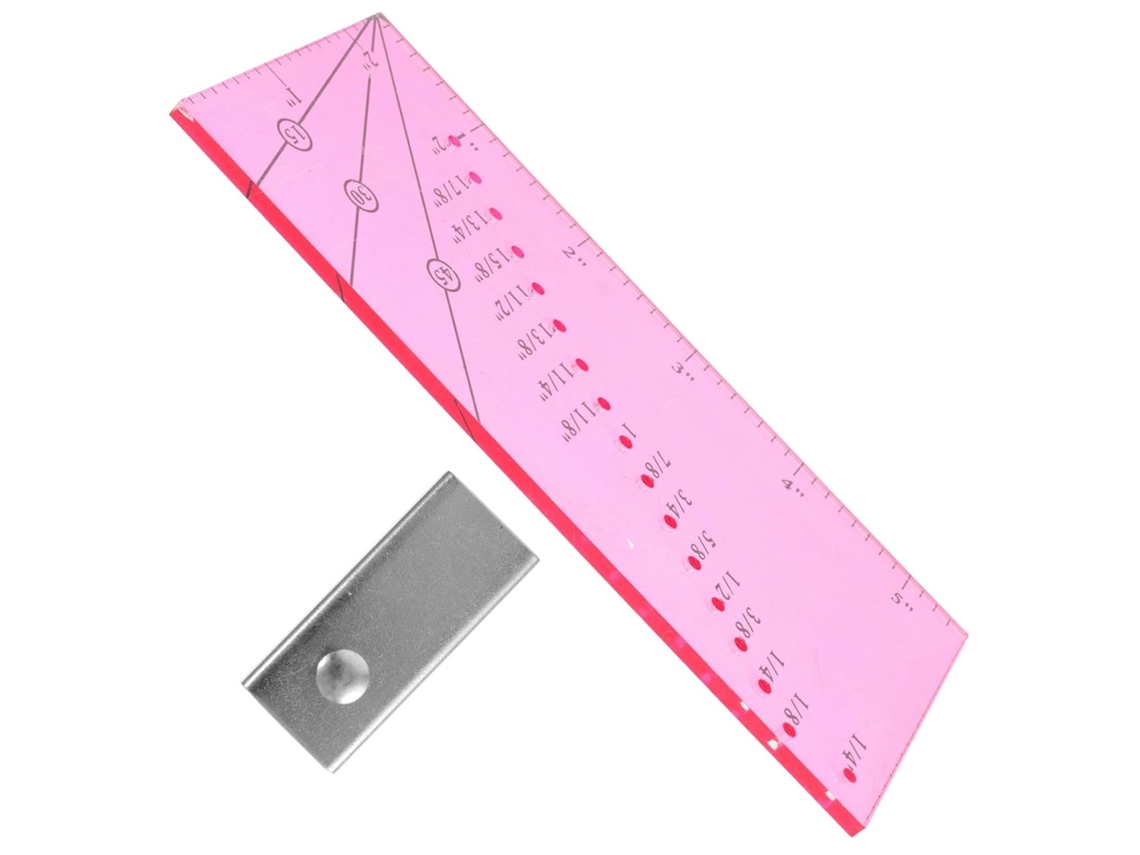 Régua De Plástico Para Patchwork, Faça Você Mesmo, Conjunto De Peças