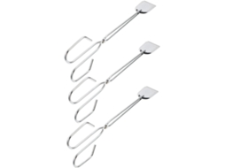 Pinças Portáteis Anti Escaldantes Toddmomy Para Lenha, Ideais Para Churrasco E Fogão A Lenha Conjunto Com 3 Pinças