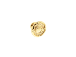 Puxador para Móveis em Zamac Diâmetro 35mm Banhados a Ouro Conjunto de 6 HARDWAREXCHANGE