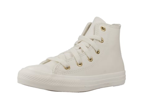 Sapatilhas de Criança CONVERSE Chuck Taylor All Star Pele Dourado (27)