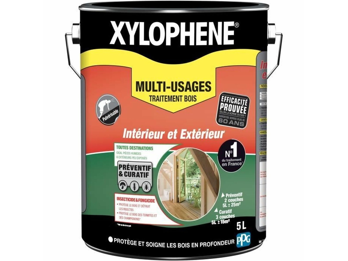 Xilofeno Branco Tinta Primária Transparente 5 L