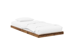 Estrutura de Cama de Chão Madeira Antiga 100 X 200 Cm MAISON EXCLUSIVE