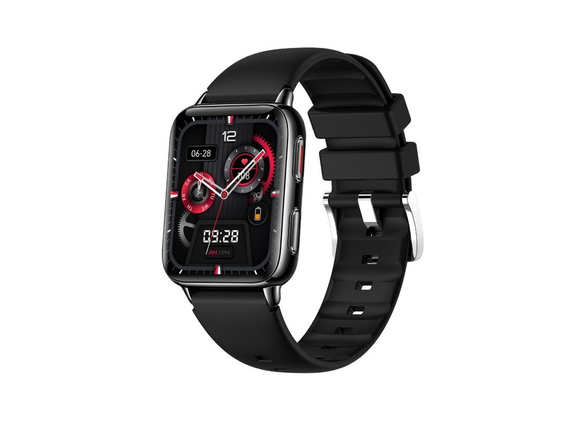 Reloj Inteligente Pantalla Hd de 1 78 Pulgadas Multideporte Ip67 Resistente Al Agua Negro