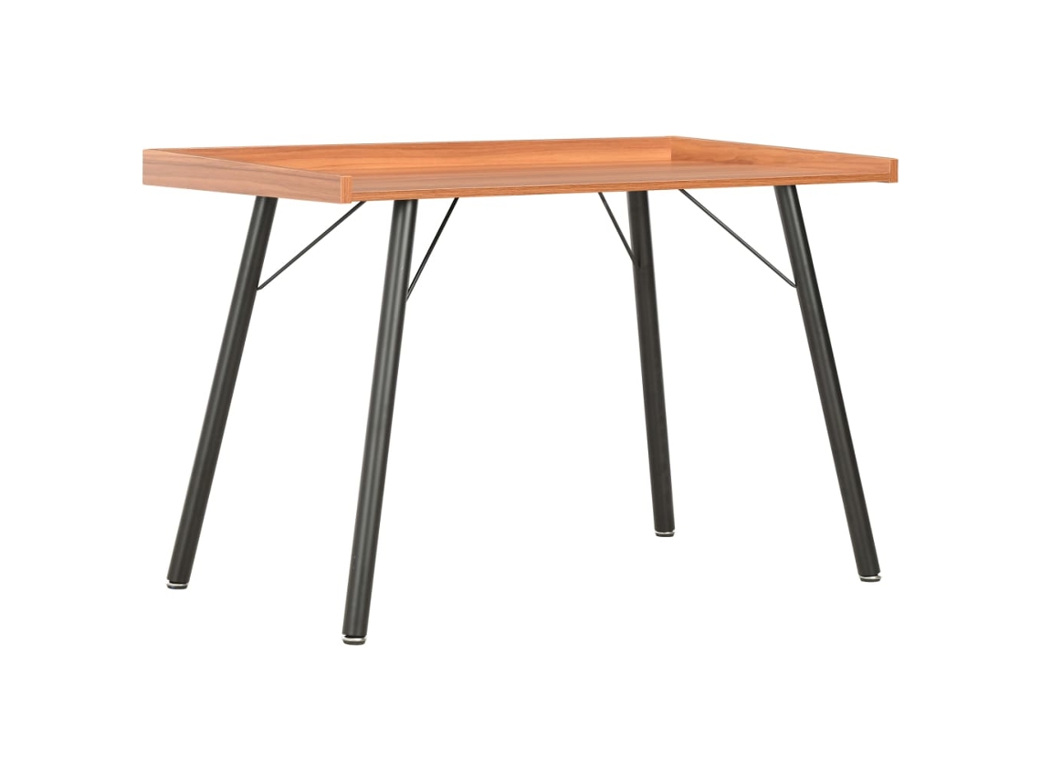 Vidaxl Secretária 90x50x79 Cm Castanho