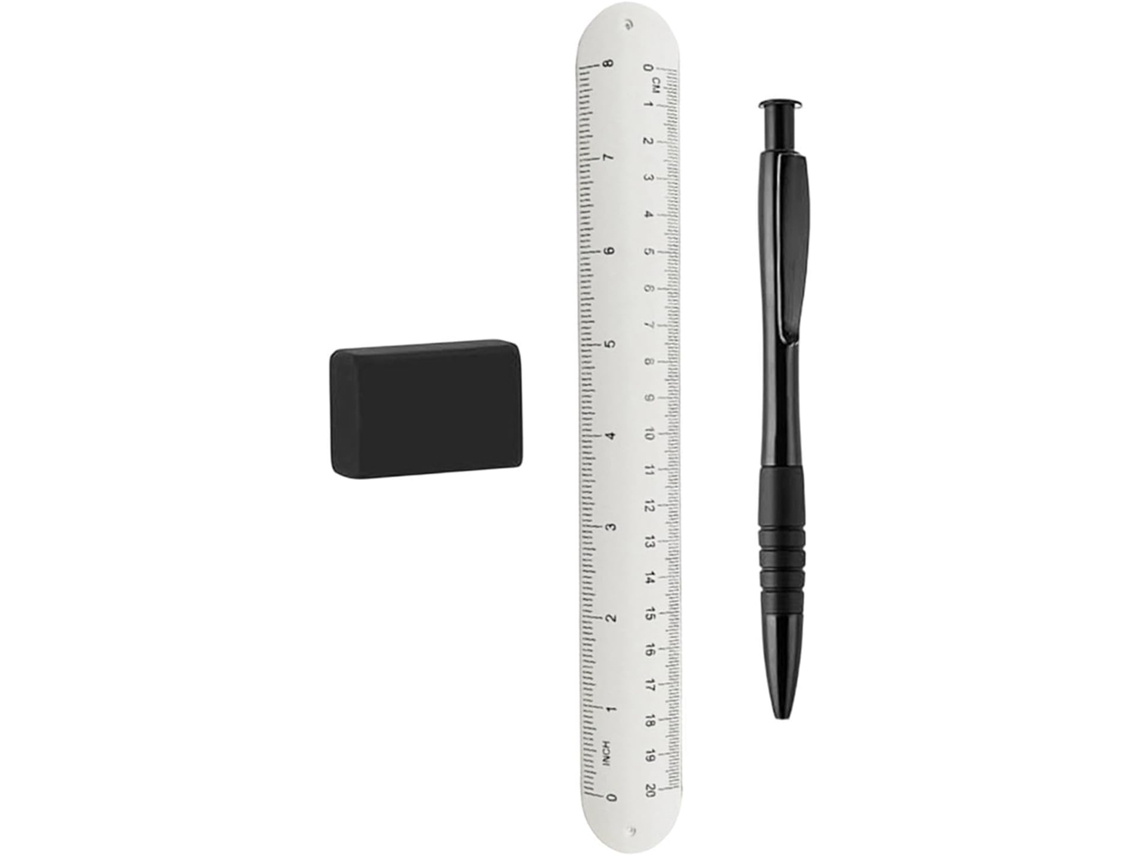 Pulseira genérica de silicone, para Caderno, Letras ou Listas, 23, 8cm x 3cm