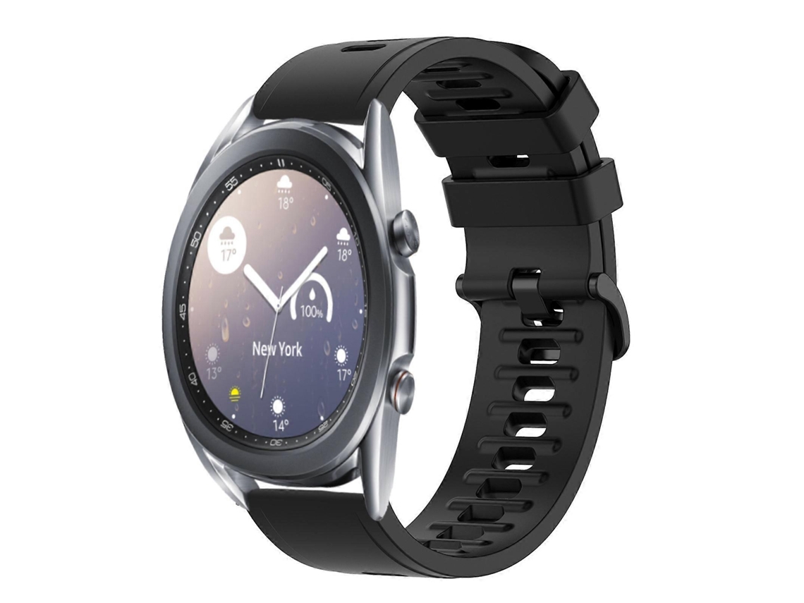 Pulseira De Silicone Macio De Cor Sólida Para Samsung Galaxy Watch3 45mm 22mm