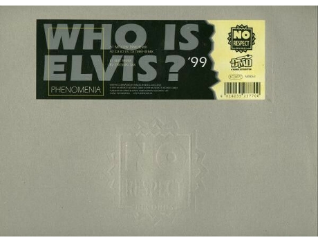 Vinil Who Is Elvis 99 No Respect Records