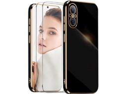 Capa Vidros Temperados Antichoque Para Honor, Huawei Huawei Honor 50 Se/nova 9 Se Hongwe. Anti-choque Preto