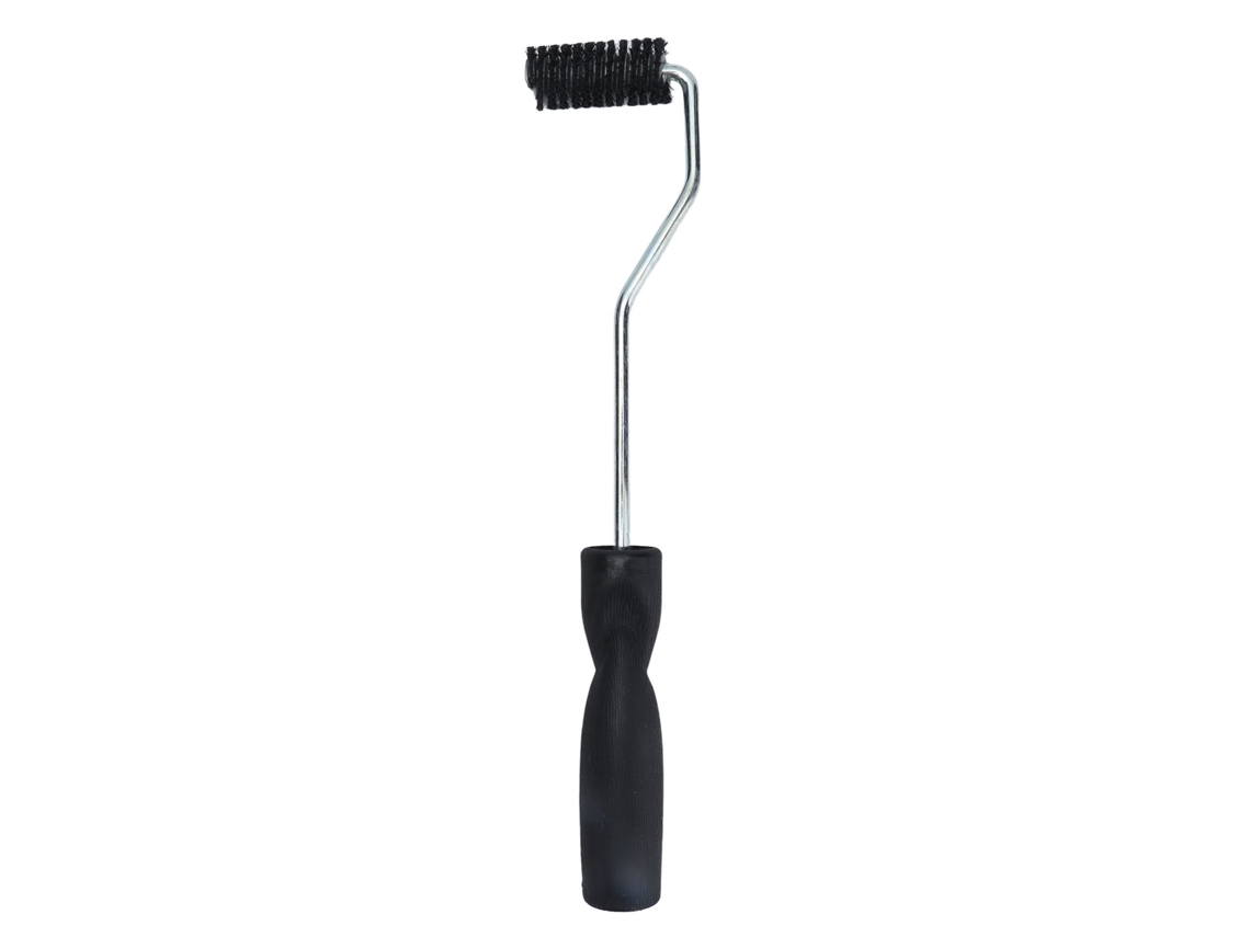 Rolo de cerdas para laminação manual de PRFV (Plástico Reforçado com Fibra de Vidro), com bom efeito na remoção de grumos e lavagem com acetona.