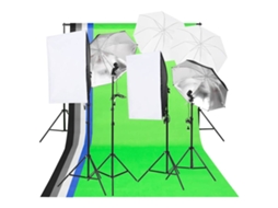 Studio Lighting Kit, Studio Lighting Kits Vidaxl Branco Alumínio (n/a)