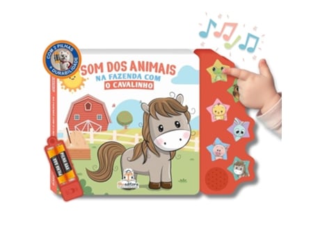 Livro Som Dos Animais Na Fazenda Com O Cavalinho - Blu Editora De Diversos (português Do Brasil)
