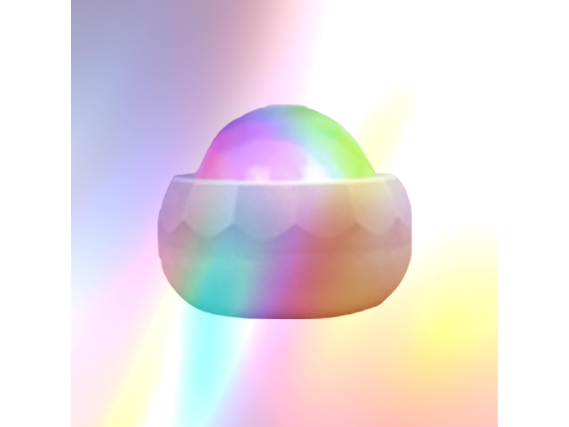 Projetor De Luz Galaxy Com Lâmpada Iluminação Ajustável