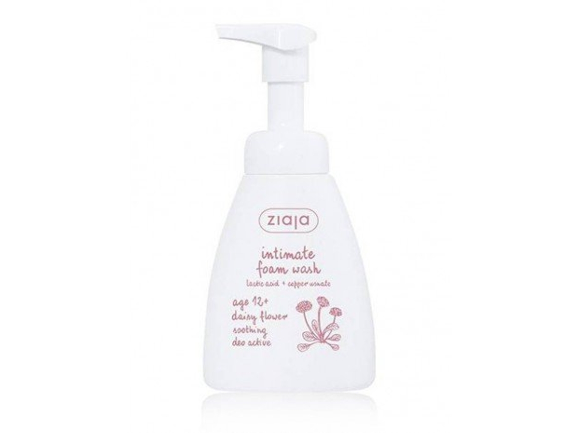 Espuma Suave com Dispensador de Higiene Íntima Margarita Daily 250 Ml ZIAJA