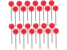 Conjunto de 1000 marcadores de mapa em aço inoxidável com encaixe confortável para projetos de artesanato e salas de aula.