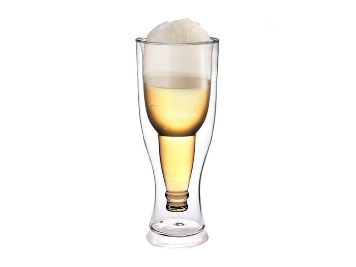 Copo de Cerveja LAXISCREED Parede Dupla Isolado Frio