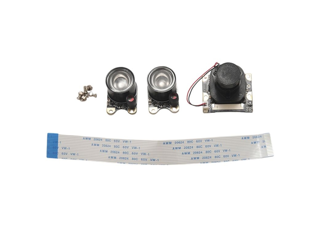 Módulo De Câmera De Visão Noturna Para 4, Ov5647 Mini 5mp 1080p Kit De Sensor De Vídeo Hd Com Corte Infravermelho Integrado Brilvibera