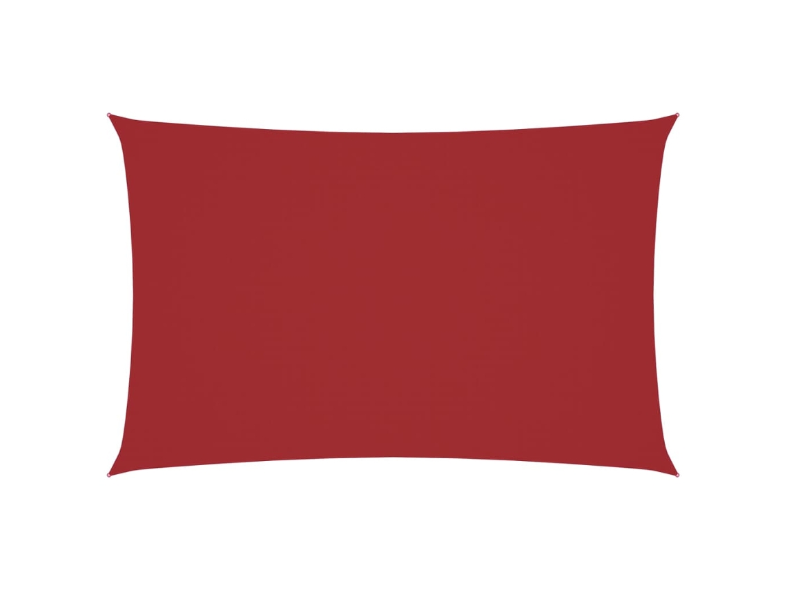 Vela Para Sol Tecido Oxford Retangular Vermelho 2x4,5 m MAISON EXCLUSIVE