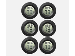 6x Higrômetro Digital Mini Termômetro Luftfeuchtigkeit Temperaturmesser Slim