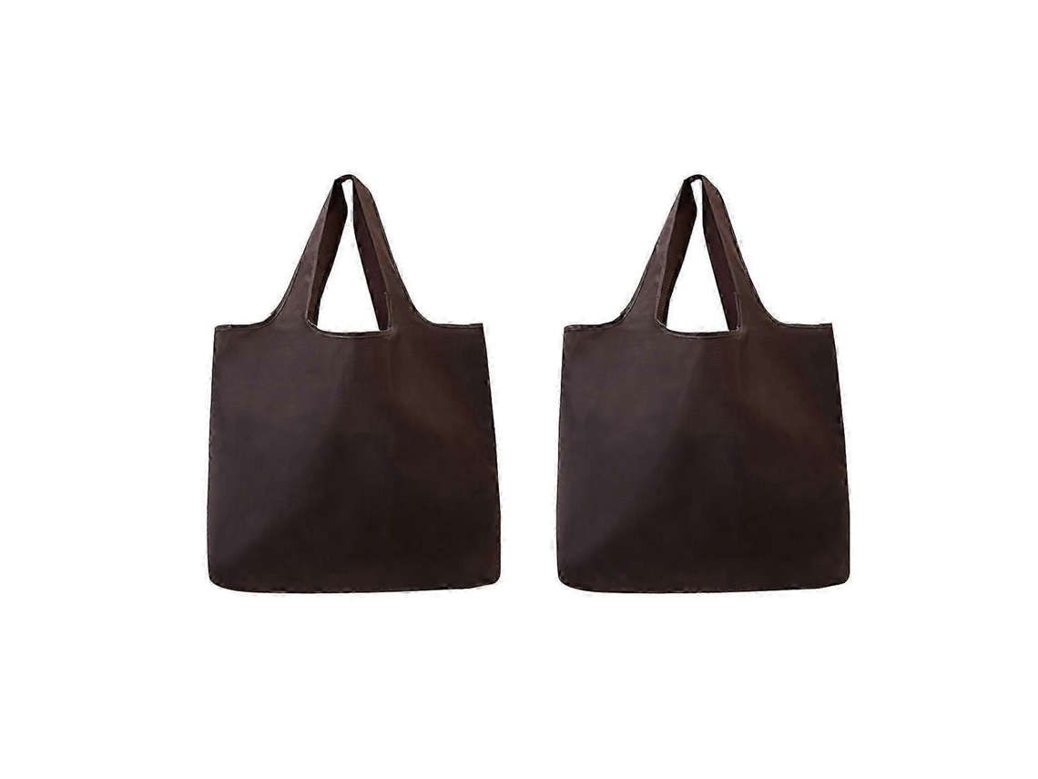 Jiawei 2 Sacolas de Compras Dobráveis ​​de Grande Capacidade Cor Sólida Multiuso Reutilizáveis ​​iec GOKOCO (25kg)