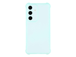 Capa Tkdaddy Para Samsung Galaxy S25 Fe, Capa Traseira De Tpu Fosca Com Toque, Recortes Precisos, Transparente, Verde