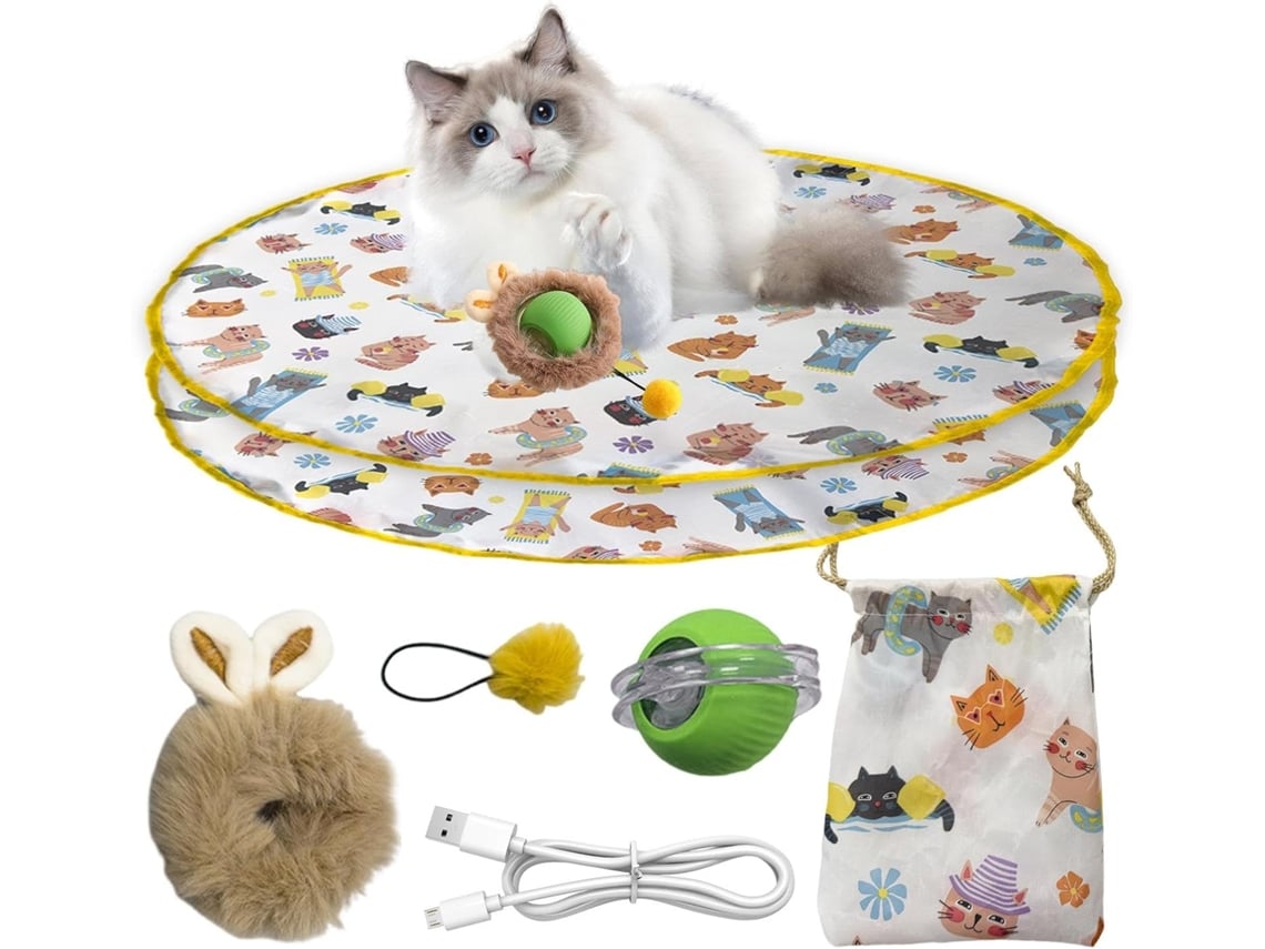 Brinquedo Interativo Para Gatos, Sensor De Movimento Ref. 1356