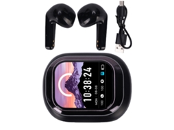 Fones Bluetooth Laxiscreed Com Tradução Em 74 Idiomas E Estojo De Carregamento