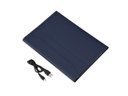 Teclado Bluetooth Dividido LAXISCREED com Capa de Couro Plegável