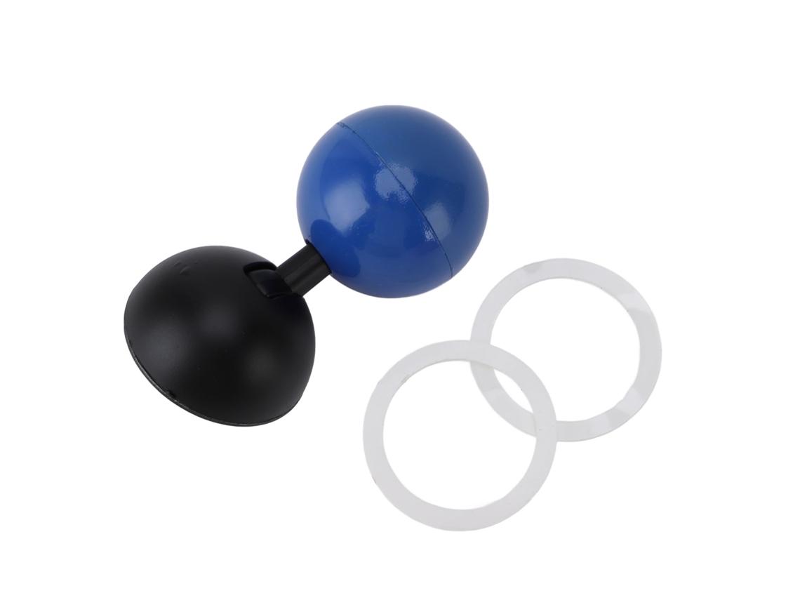 Primerox capa Decorativa de Botão de Partida por Pressão do Carro Manete de Jogo em Liga Azul