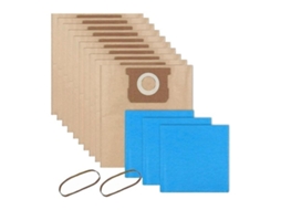 Lurelia Saco Reutilizável Para Aspirador Compatível Com Sl18116p, Sl18115p, Sl18115, Sl18116, Pcx18406, Pcx18406-5b, 19-3100, 19-1500, Pack 10