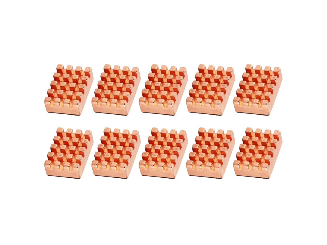 Laxiscreed Radiador De Cobre Para Cpu Com Fita Térmica, Dispositivo De Refrigeração De Alta Performance