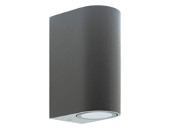Spider-2D 2X35W Gu10 Ip44 Lâmpada de Parede Cinza VITOLIGHTING