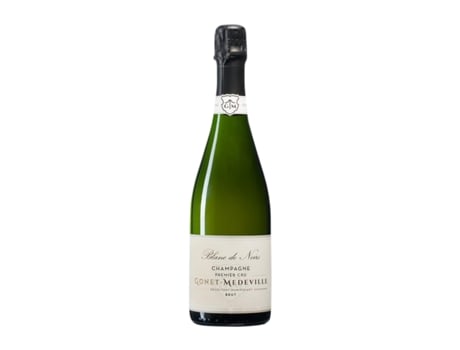 Espumante GONET-MÉDEVILLE Blanc de Noirs Premier Cru Pinot Preto Brut Champanhe (0.75 L - 1 Unidade)