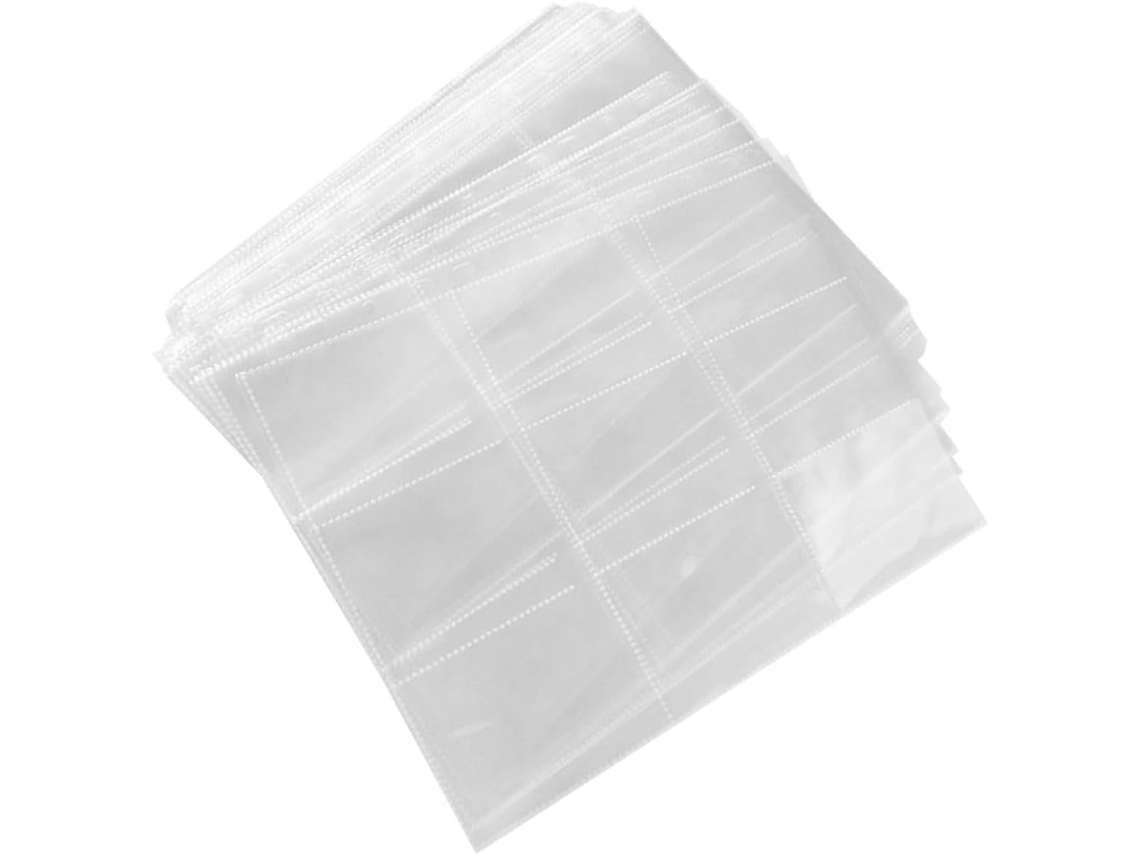 Doitool Pochettes Transparentes Formato 11 Pacotes Para Álbum De Fotos Em Plástico 50 Cartões De Proteção E