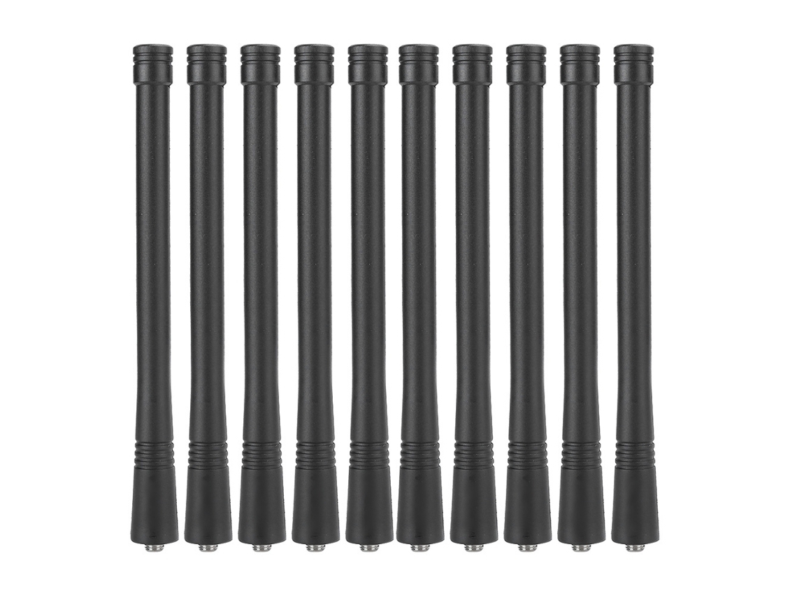 10 Peças Nad6502 Mini Antena Vhf 136 174 Mhz Para Gps Walkie Talkie Rádio Acampamento Ao Ar Livre Brilvibera