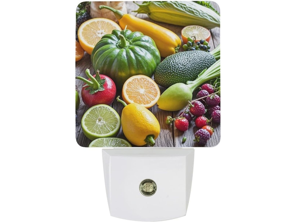 Luz Noturna Led Com Sensor, Luz Noturna Branca Quente Suave Banheiro, Quarto E Cozinha Quadrada