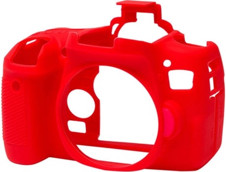 Capa de silicone  Canon 760D Vermelho
