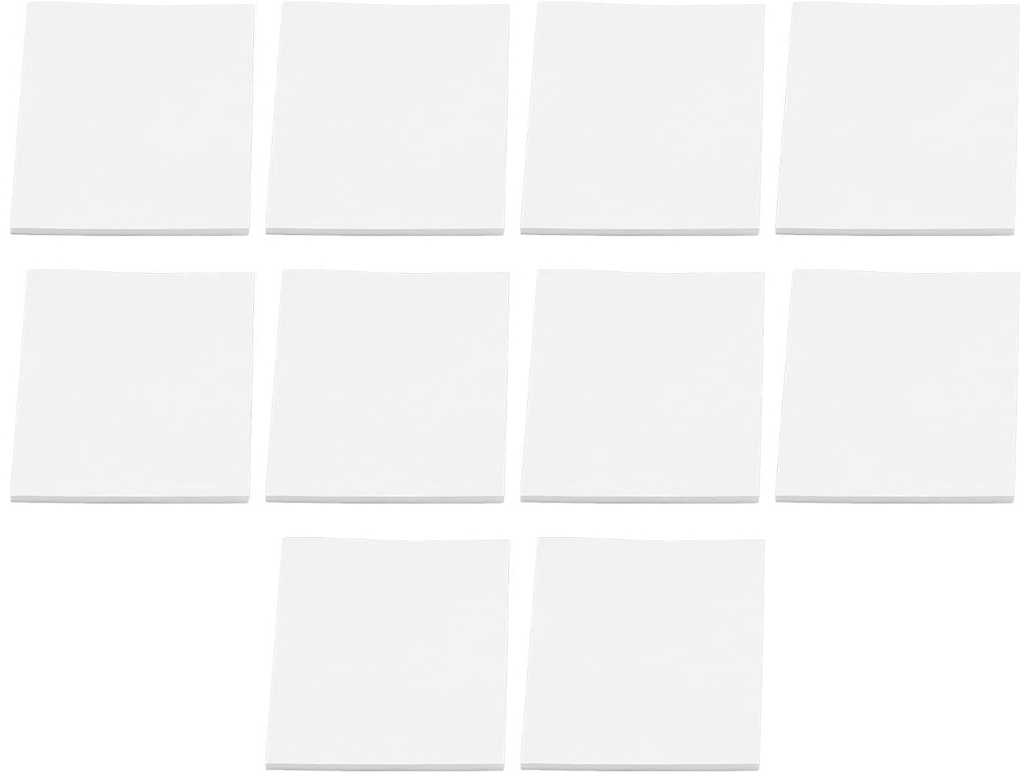 500 Blocos de Notas Adesivas Transparentes e À Prova D'água, para Livros e Quadros Negros de Escritório. SFUSHOS