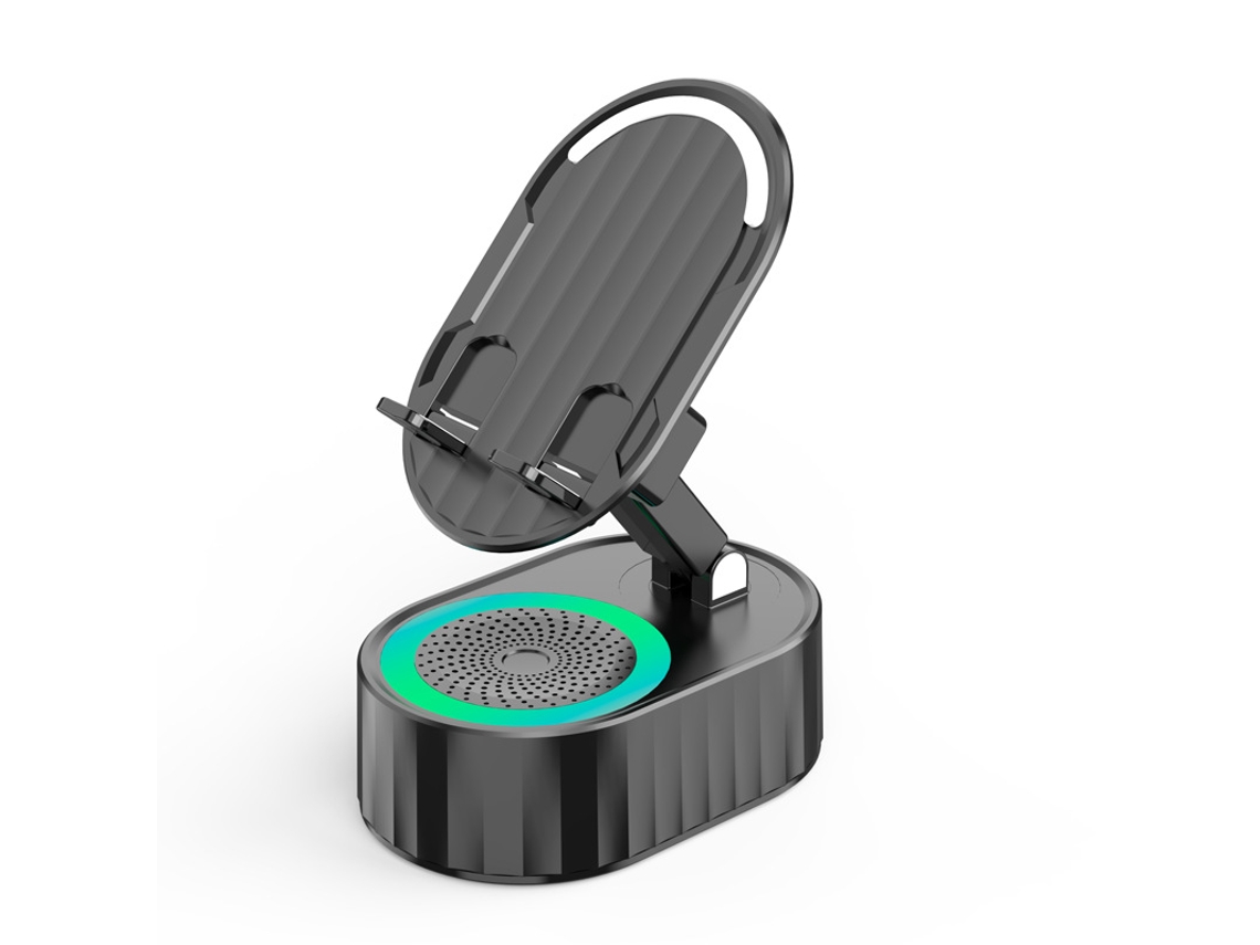 Mdugalto-falante Bluetooth De Indução Inteligente Três Em Um, Suporte Ajustável Para Celular, 9dsom Surround