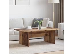 Vidaxl Mesa De Centro Madeira Antiga 93 X 53 X 33 Cm
