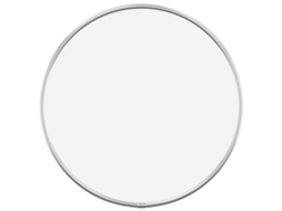 Wall Mirror, Wall Mirrors Vidaxl Prateado Vidro (ø 30 Cm)