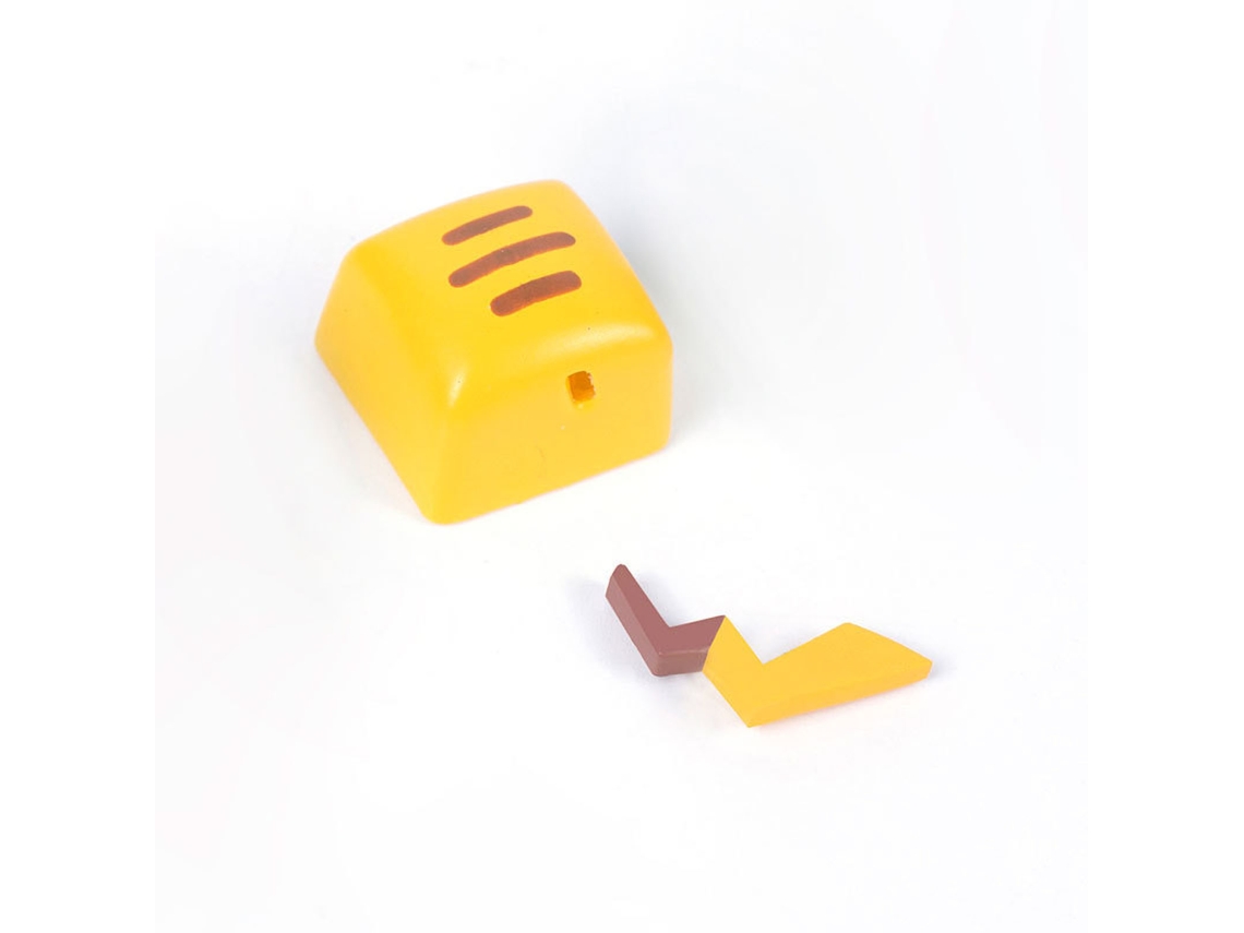 Aetheria tampa de Tecla de Resina Fofa para Teclados Mecânicos Gaming Cute Cartoon Pikachu Amarelo Universal