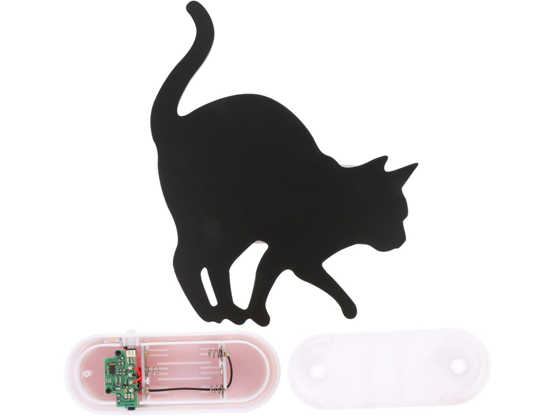 Luminária de parede LED Nuobesty Cat Format com sensor Som E Luz