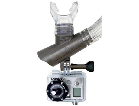 Recetor GoPro AQUASPHERE Snorkeling Cinza