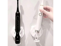 Suporte Para Escova De Dentes Elétrica, Suporte Autoadesivo Para Escova De Dentes Elétrica, Montagem Universal Na Parede, Pacote Com 2 Unidades