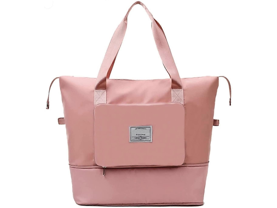 Mala De Viagem Dobrável, Portátil, De Grande Capacidade, Em Tecido Oxford Impermeável, Leve, Ideal Para Compras, Academia E Esportes (roxo Escuro).
