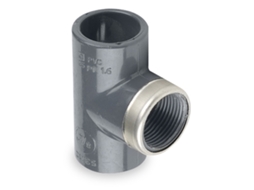 Tê 90º PVC Presion Fêmea Mixto Centro Rfz 25X3/4 HIDROTEN