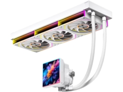 Ventoinha Flow360 Se Argb com Tela Lcd de 4 Polegadas e Sincronização Dinâmica de Luz. SFUSHOS
