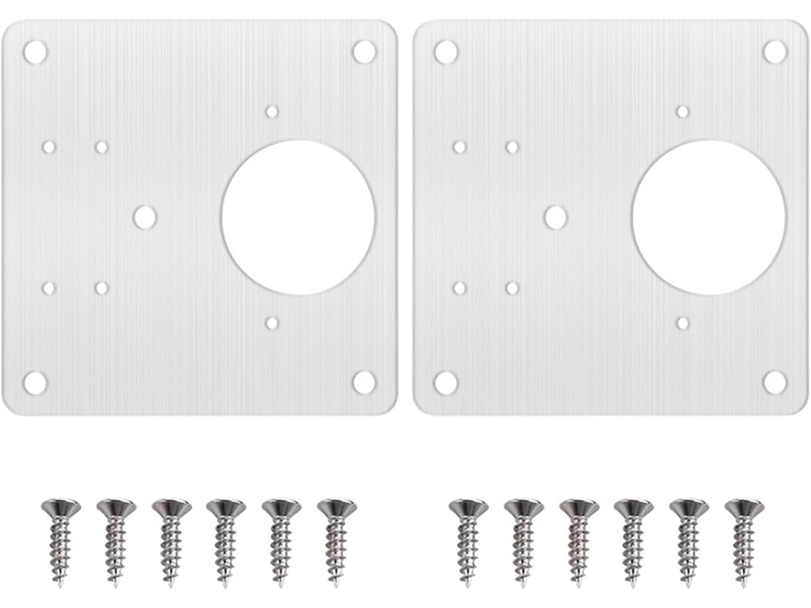 Conjunto De 8 Dobradiças Aço Inoxidável Para Portas